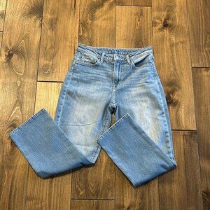 L’AGENCE Nadia High Rise Straight Cropped Jeans | w27 L